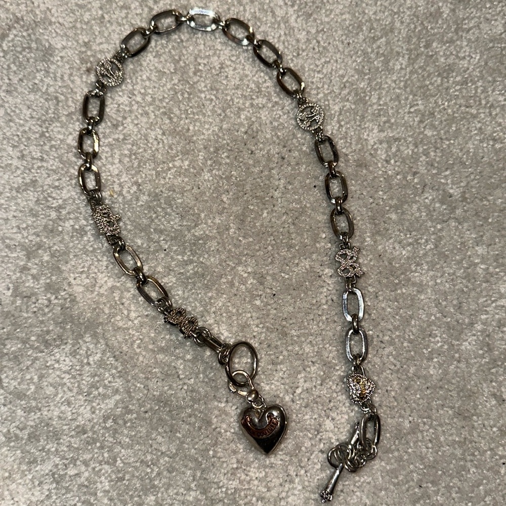 Silver juicy necklace
